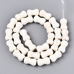 Synthetic Howlite Beads Strands&nbsp;G-N352-12