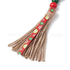 Wooden Beads Napkin Rings&nbsp;HJEW-JM02149