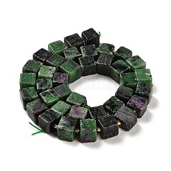 Natural Ruby in Zoisite Beads Strands&nbsp;G-G053-B01-01