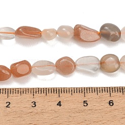 Natural Multi-Moonstone Beads Strands&nbsp;GG-CBAC61B-B03-02