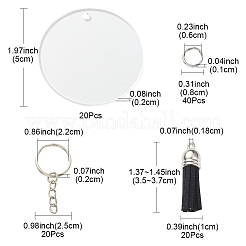DIY Blank Keychian Making Kit&nbsp;DIY-FS0004-82