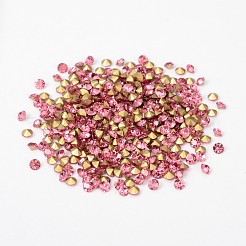 Back Plated Grade A Diamond Glass Pointed Rhinestone&nbsp;RGLA-SS16-024