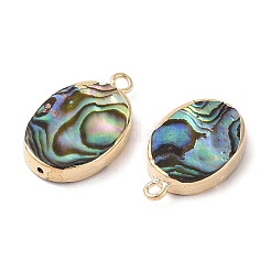 Natural Paua Shell Pendants&nbsp;SHEL-P017-17G