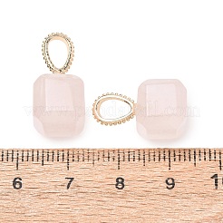 Natural Rose Quartz Pendants&nbsp;GG-CBAE2A3-01G-03