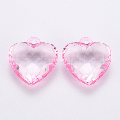 Transparent Acrylic Pendants&nbsp;X-TACR-T024-03B-903-1