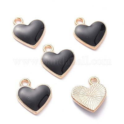 Alloy Enamel Charms&nbsp;PALLOY-F248-061LG-01-1