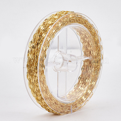 Brass Dapped Chains&nbsp;CHC-T008-01G-1