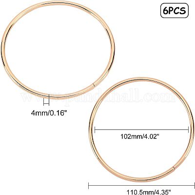Round/Circular Ring Iron Purse Handles&nbsp;FIND-CA0001-12G-1