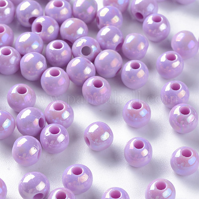 Opaque Acrylic Beads&nbsp;MACR-S370-D6mm-A03-1