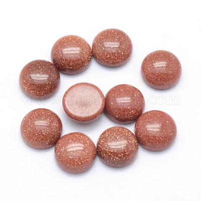 Natural & Synthetic Mixed Gemstone Cabochons&nbsp;G-P393-R-6mm-1
