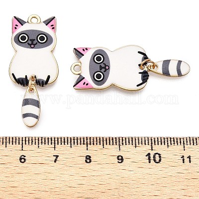 Alloy Enamel Pendants&nbsp;FIND-Q102-12B-1
