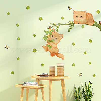 Cartoon Cat Wall Sticker Cartoon Cat Wall Sticker