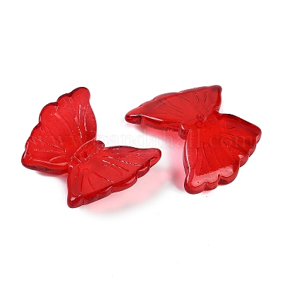 Spray Painted Glass Beads&nbsp;GLAA-Z007-02G-1
