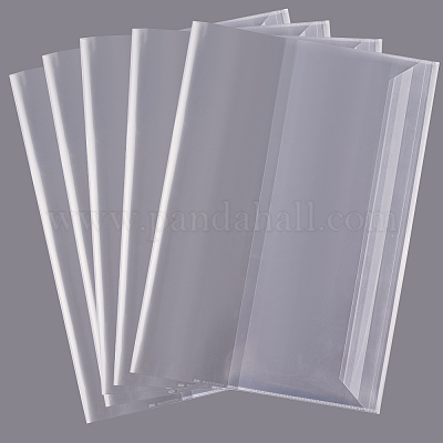 10Pcs Plastic Book Covers&nbsp;OFST-WH20816-004A-1