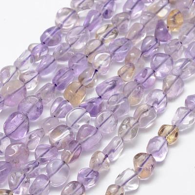 Natural Ametrine Beads Strands&nbsp;G-F521-22-1