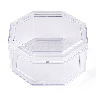 Transparent Plastic Bead Containers&nbsp;CON-N013-04-1