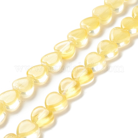 Transparent Glass Beads Strand GLAA-F112-03J-1