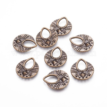 Tibetan Style Links X-TIBEP-EA456YKG-AB-FF-1