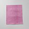 Rhinestone Sticker, Rectangle, Light Rose, 240x200x1.7mm
