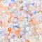 Mixed Style Glass Beads, Round, Mixed Color, 8~10mm