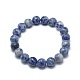 Natural Blue Spot Jasper Bead Stretch Bracelets&nbsp;BJEW-K212-B-039-2