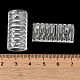 Transparent Acrylic European Beads&nbsp;TACR-G048-13-3