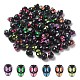 Opaque Black Acrylic Beads&nbsp;MACR-YW0002-80-1