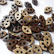 Oval 2-hole Basic Sewing Button in Lips Shape&nbsp;NNA0YZ6-1