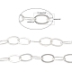 Electroplate Brass Paperclip Chains&nbsp;CHC-L019-31S-2