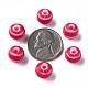 Opaque Striped Acrylic Beads&nbsp;MACR-S373-27D-03-5