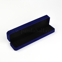 Rectangle Velvet Necklace Boxes&nbsp;VBOX-TAC0001-02B