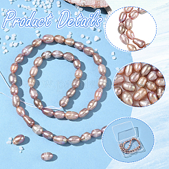 1 Strand Natural Cultured Freshwater Pearl Beads Strands&nbsp;PEAR-SC0001-44