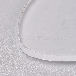 Transparent Blank Acrylic Pendants&nbsp;TACR-WH0002-06