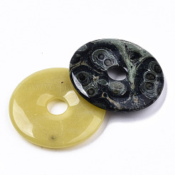 Natural & Synthetic Mixed Gemstone Pendants&nbsp;G-S364-073