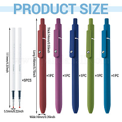 5Pcs Plastic Gel Pen&nbsp;AJEW-TA0003-45C