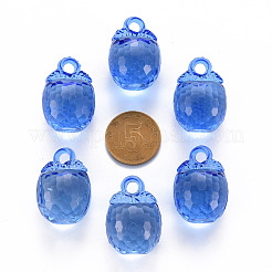Autumn Theme Transparent Acrylic Pendants&nbsp;LS-TACR-T024-04B-940