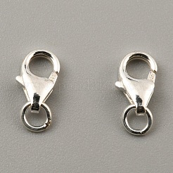 Sterling Silver Lobster Claw Clasp&nbsp;STER-WH0008-12A-S