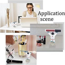 Opaque Resin Pen Holder Display Stands&nbsp;ODIS-WH0027-034
