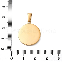 304 Stainless Steel Pendants&nbsp;STAS-U043-08G