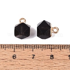 Natural Obsidian Pendants&nbsp;G-N359-18G-01