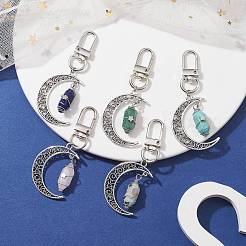 Natural & Synthetic Gemstone Pendant Decorations&nbsp;HJEW-JM01803