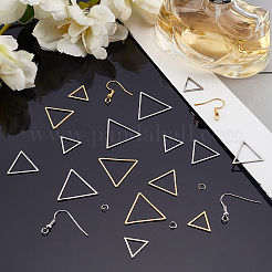 Geometry Charm Drop Earrings DIY Making Kit&nbsp;DIY-UN0002-98