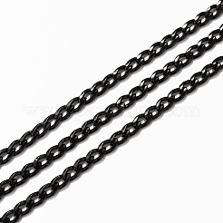 304 Stainless Steel Cuban Link Chains&nbsp;CHS-H009-33B