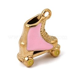 304 Stainless Steel Enamel Pendants&nbsp;SA-CBA7FC1-15G-01