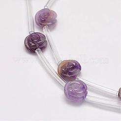 Natural Amethyst Beads&nbsp;G-O156-D-14