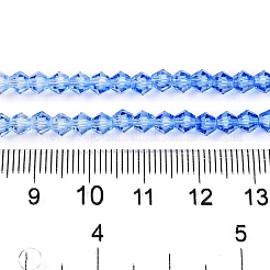 Gradient Color Baking Paint Glass Bead Strands&nbsp;DGLA-A039-T4mm-A020