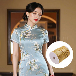 50M Satin Ribbon&nbsp;OCOR-WH0070-171B