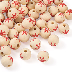 Natural Wooden Beads&nbsp;WOOD-TAC0010-02A