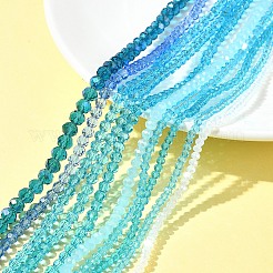 Electroplate Glass Beads Strands&nbsp;EGLA-FS0001-42A
