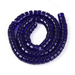Transparent Glass Beads Strands&nbsp;GLAA-N026-4x8mm-T05